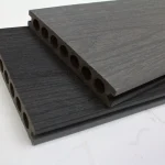 Composite Decking – Black Wood + Blue Grey