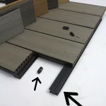 Decking Boards Joint + Screws & Clips
