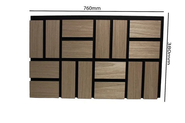 Geometry Square- Walnut - Image 2