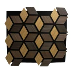 Hexagon 3D – Walnut