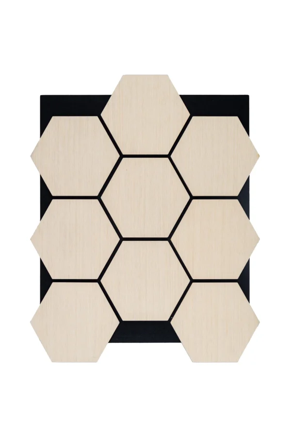 Hexagon White Oak